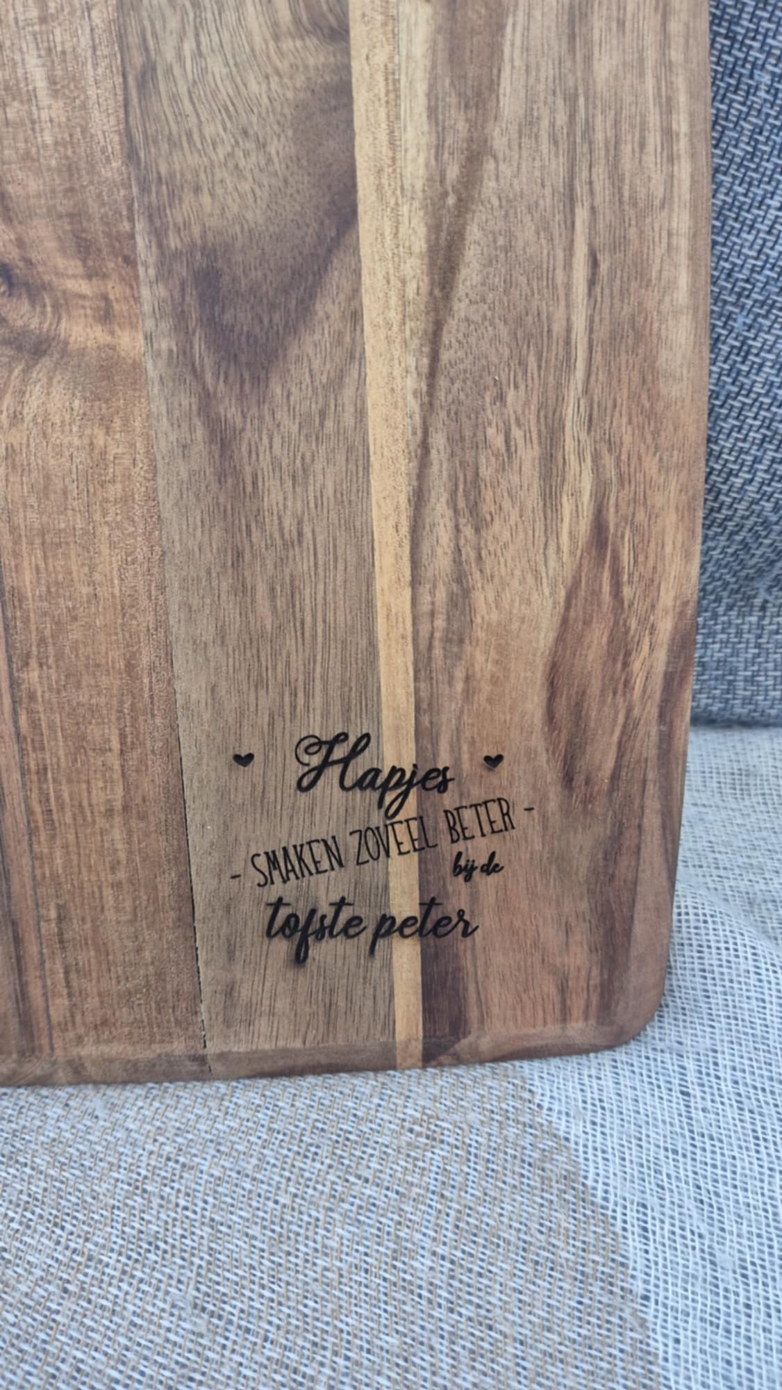 Serveerplankjes in acacia hout Peter