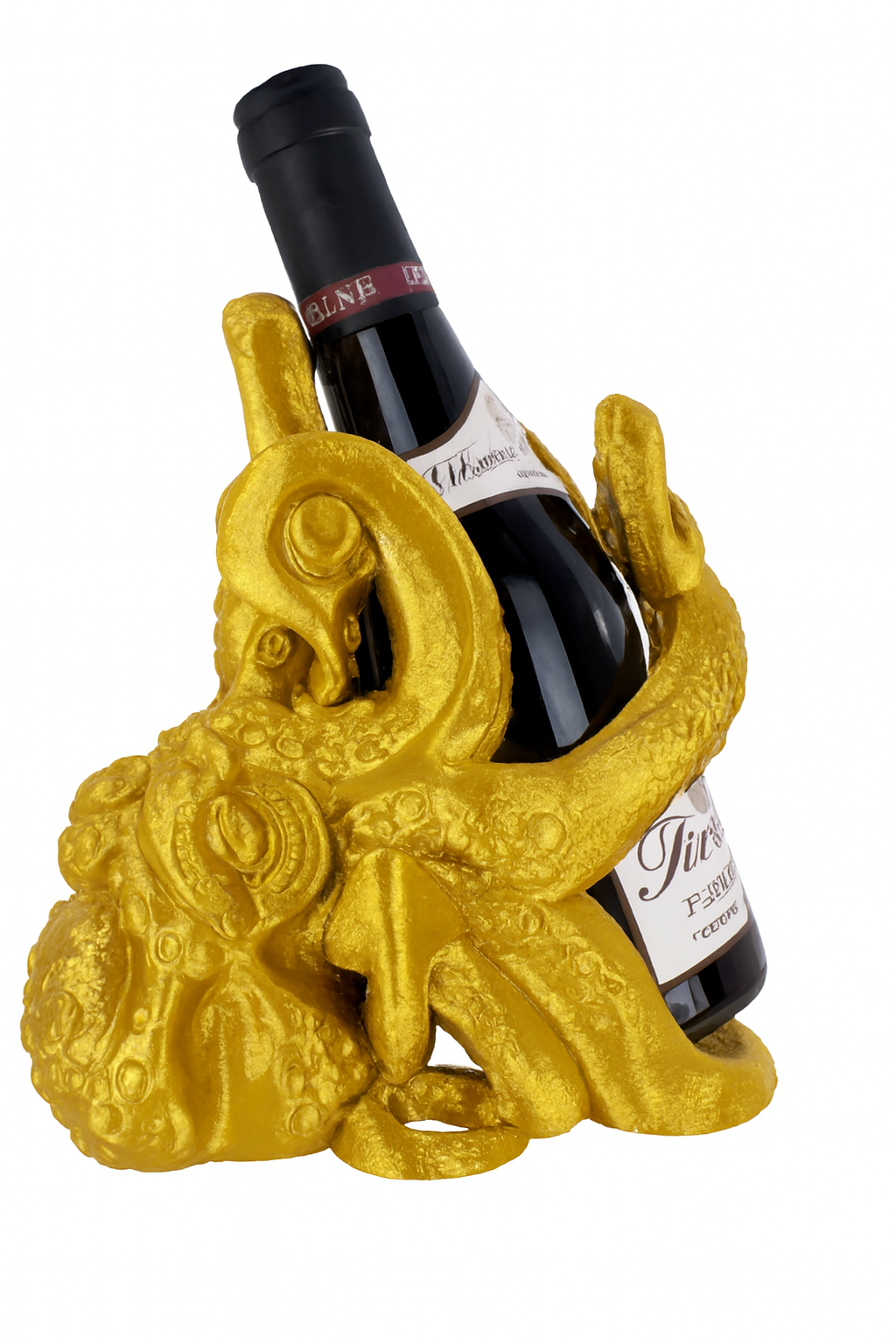 3D Octopus Wijnfleshouder