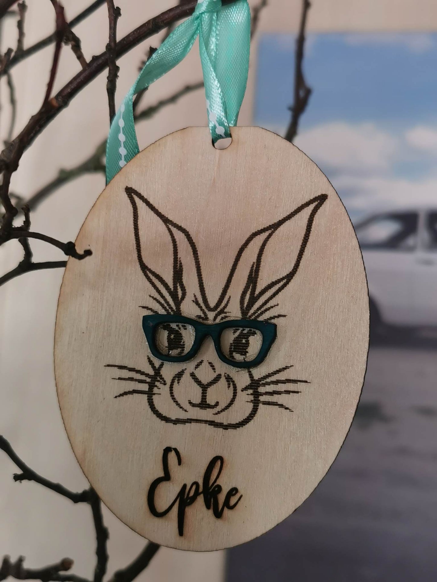 houten paasornamenten
