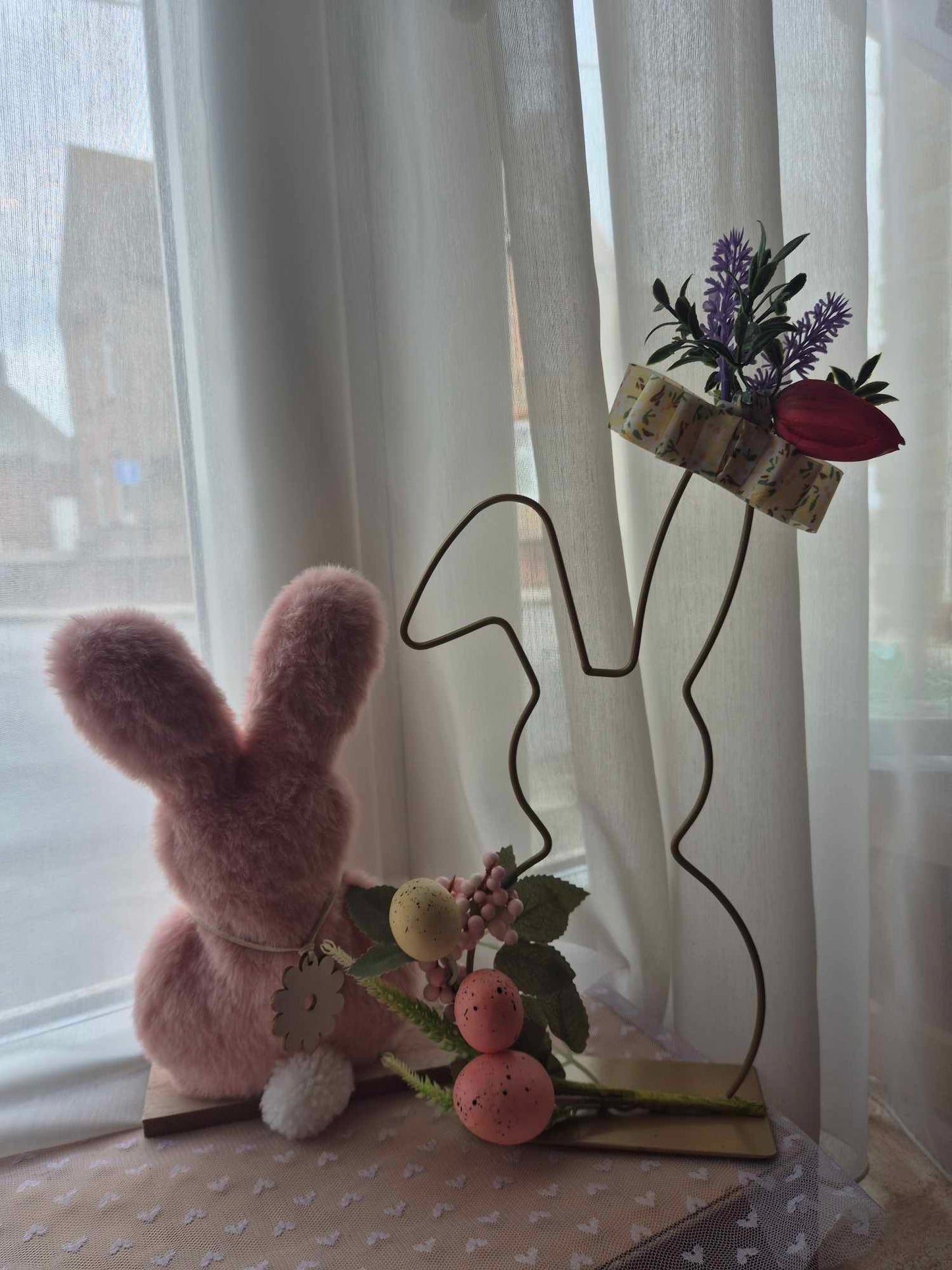 staande konijnenframe