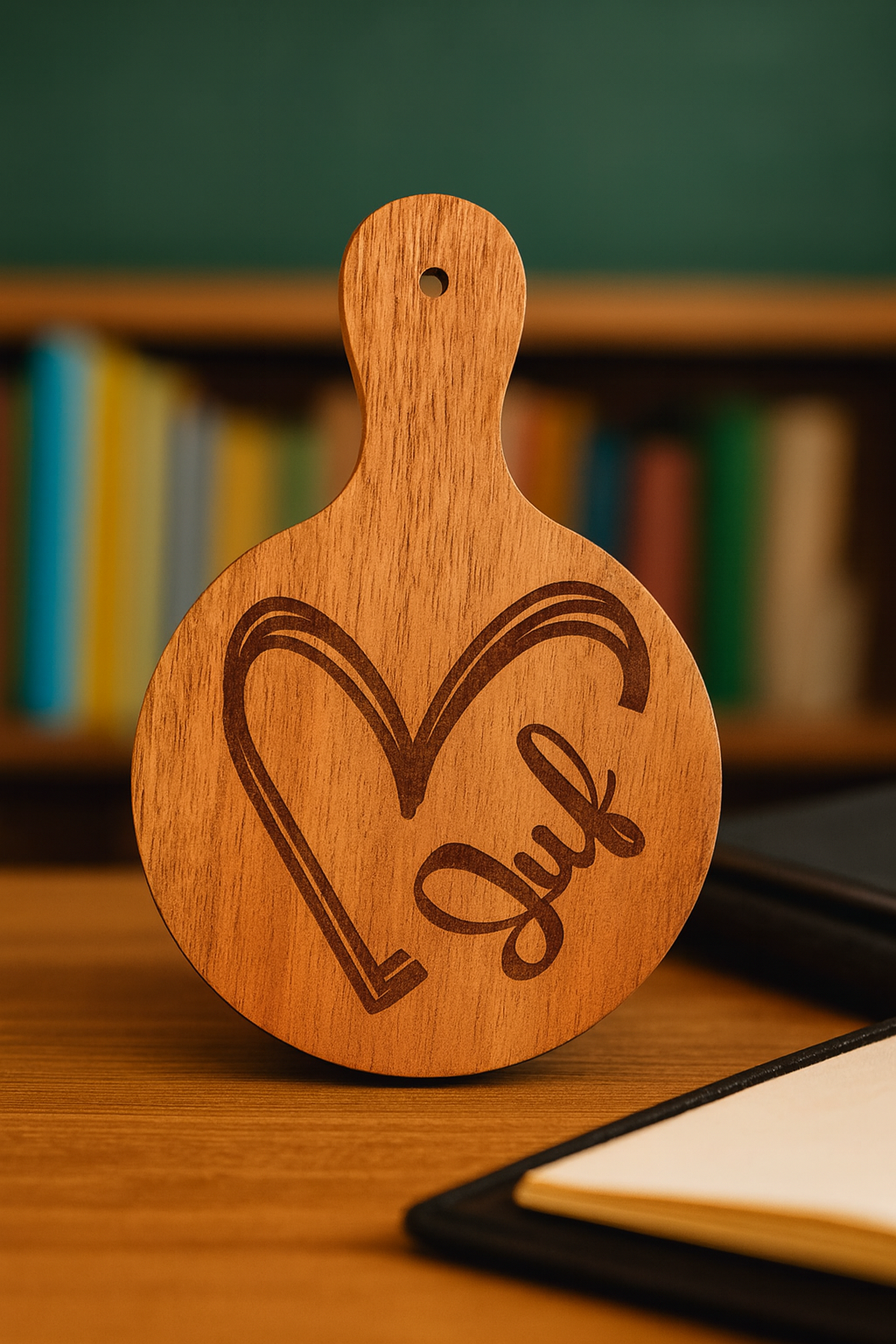 Mini serveerplankjes met gravure