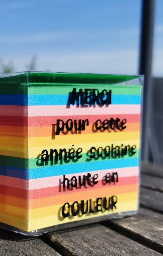 Kleurrijke Memoblokken