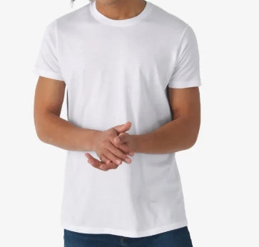 Blanco tshirt B&C Inspire