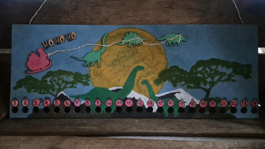 Adventskalender – Dino thema