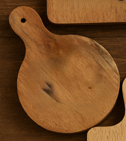 Mini serveerplankjes met gravure