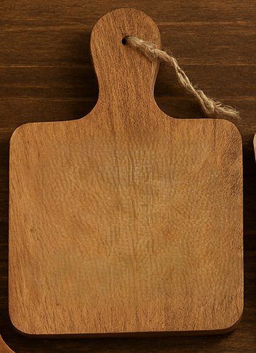 Mini serveerplankjes met gravure