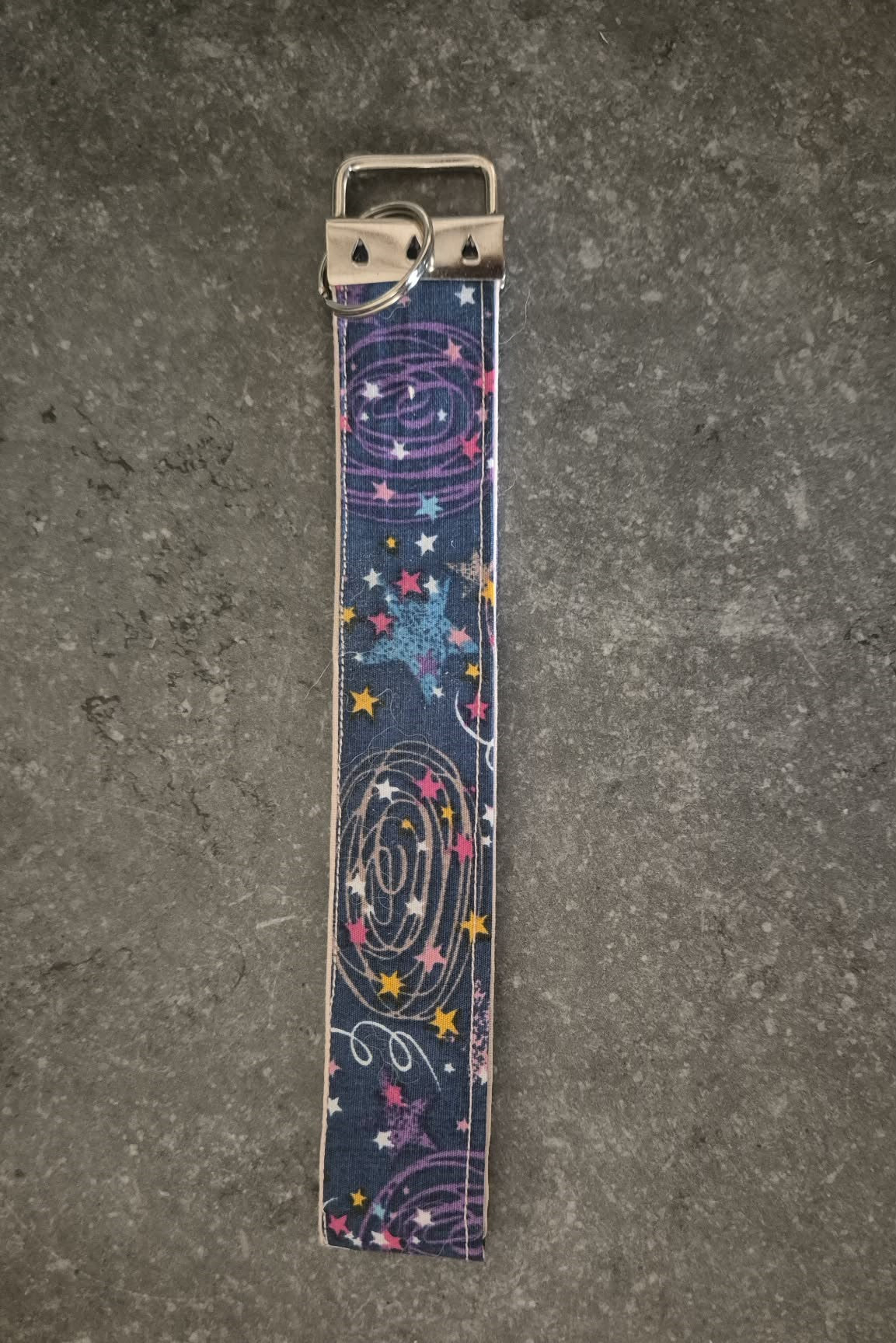 Zelfgenaaide Stoffen Sleutelhanger