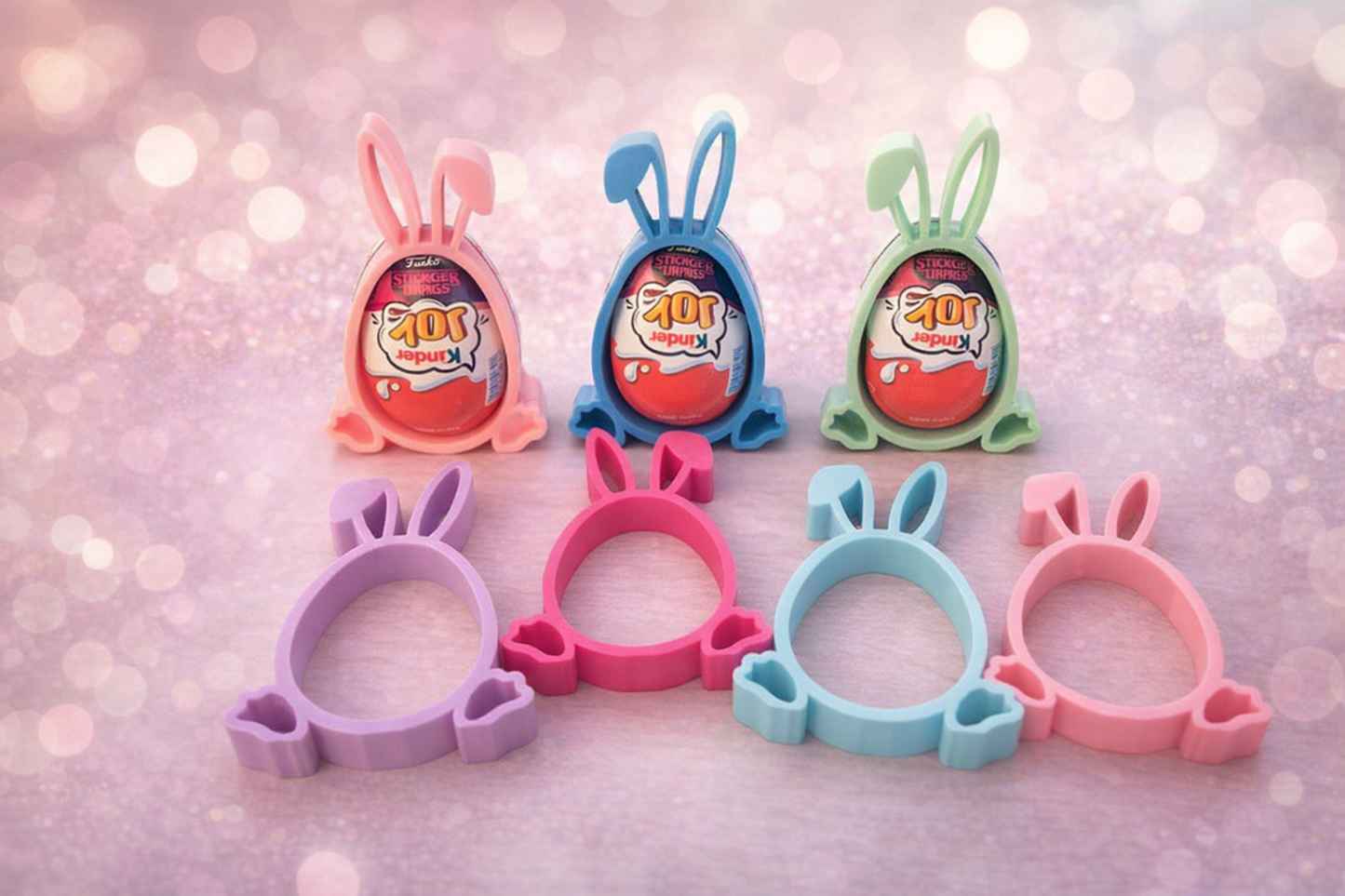 Kinder Joy konijnenhouder
