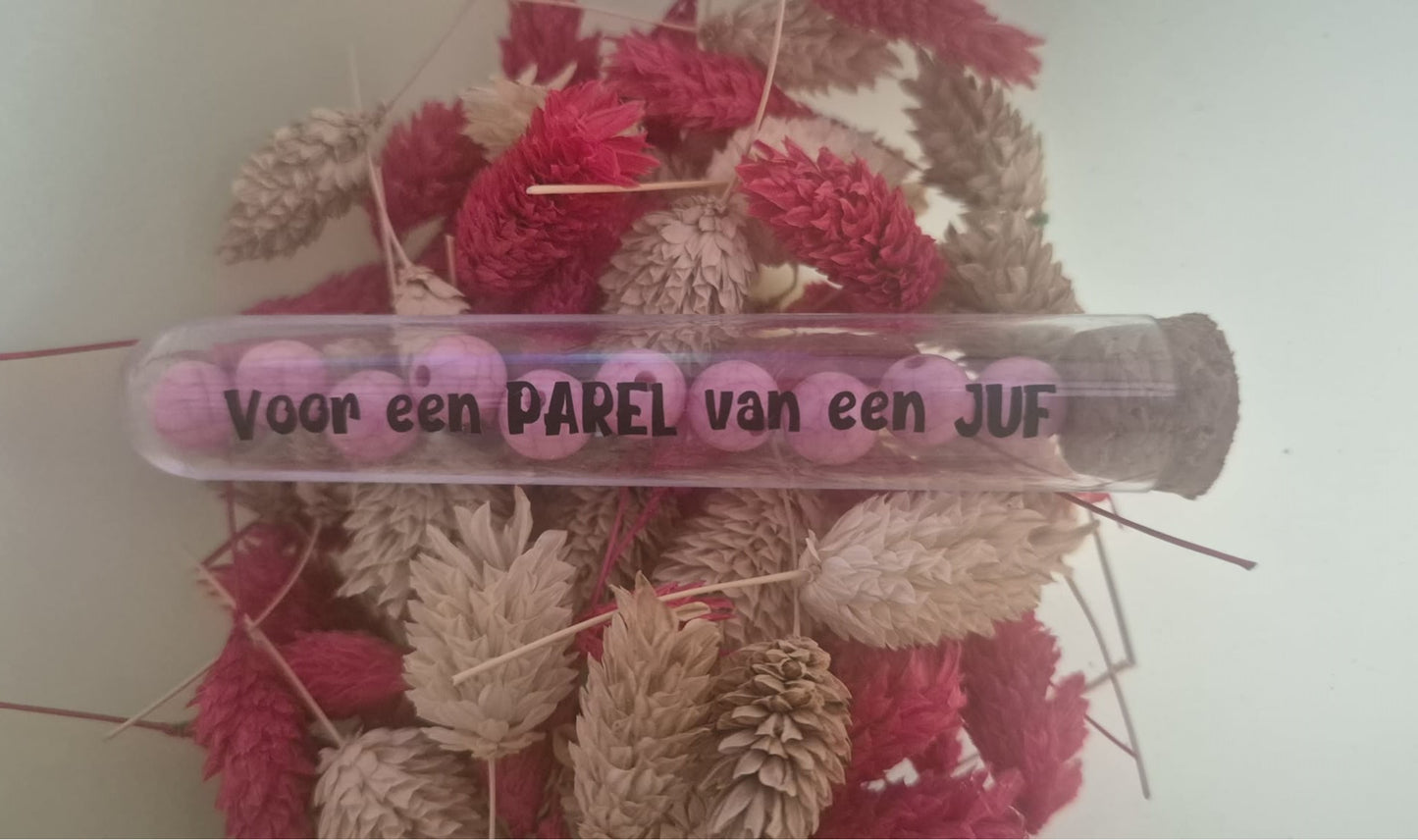 Kunststof Cadeaubuisjes – Met Droogbloemen of Parels