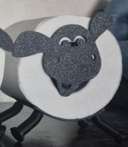 3D WC-Rolhouder Schaapjes
